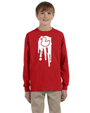 Gildan Youth Ultra Cotton 10 oz./lin. yd. Long-Sleeve T-Shirt
